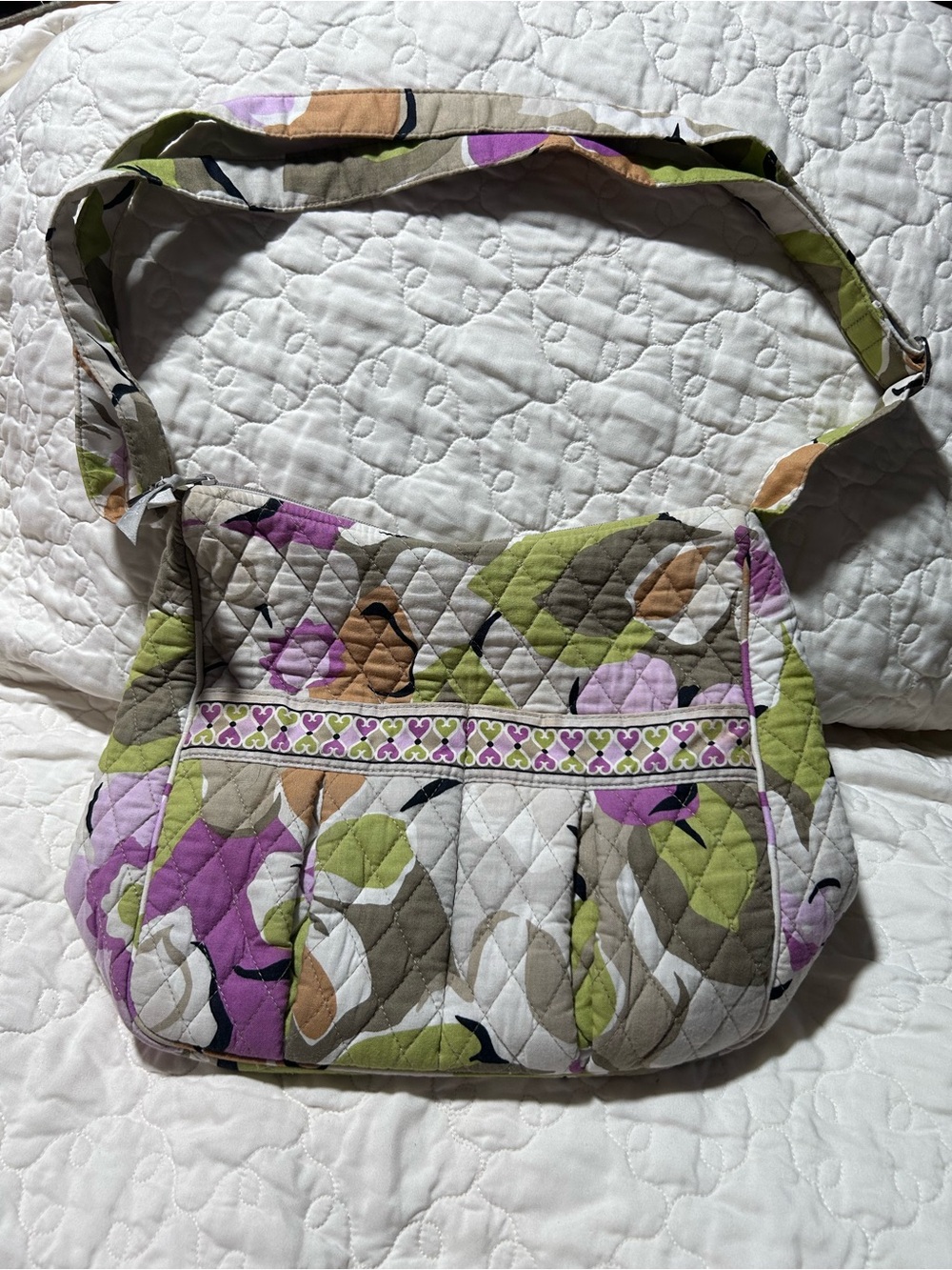Retired Vera Bradley Portobello Road Saddle Up Crossbody Shoulder Bag